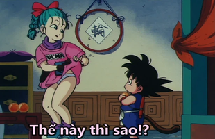 Ngay tập đầu tiên của Dragon Ball thì Bulma đã 