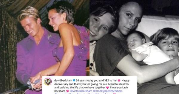 Tình hình nha Beckham dạo này: Bố tag hết mình, con "bơ" hết lòng!
