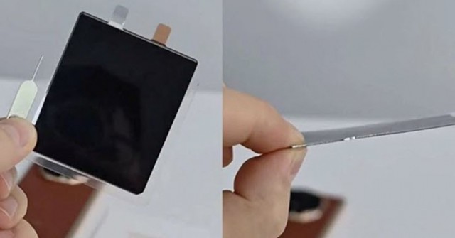 Xuất hiện pin dung lượng "khủng", mỏng hơn que chọc SIM