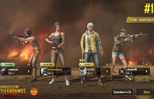 PUBG Mobile: Anh chàng khoe chiến tích đứng top 1 mà cả team không ai cần giết người