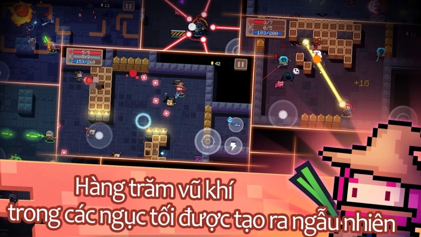 Soul Knight đem những thử thách của dòng game roguelike lên di động