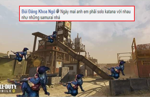 Game thủ Call of Duty Mobile VN hoang mang khi ai cũng muốn thành Yasuo, cầm Katana solo không cần Tường Gió