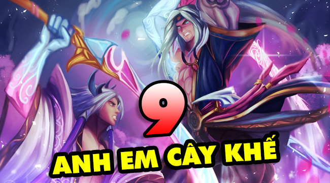 TOP 9 cặp anh chị em ruột mà như người dưng nước lã trong LMHT