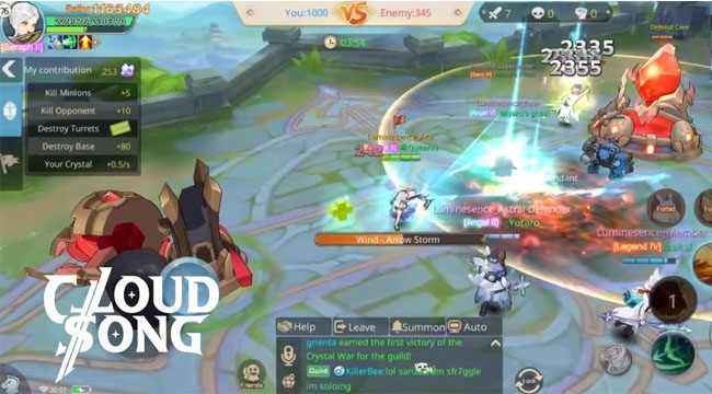 Cloud Song VNG: Game MMORPG kết hợp tính năng MOBA hiếm hoi trên thị trường