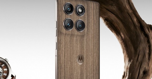 Motorola Edge 60 Pro ra mắt phiên bản cấu hình cao với mặt lưng bằng gỗ thật
