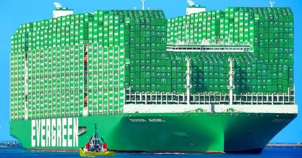 Hai tàu Evergreen gặp nạn liên tiếp: Hơn 50 container rơi xuống biển