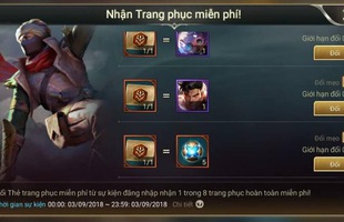 Liên Quân Mobile: Garena tặng cả server 8 Vé Quay Kho Báu dịp nghỉ lễ