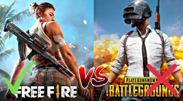 Top 5 lý do khiến Free Fire là lựa chọn tốt hơn PUBG Mobile