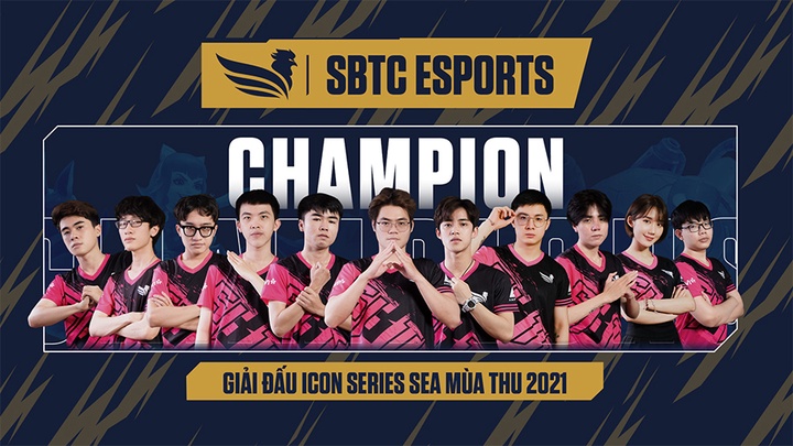 SBTC Esports vô địch ICON Series SEA Mùa Thu 2021