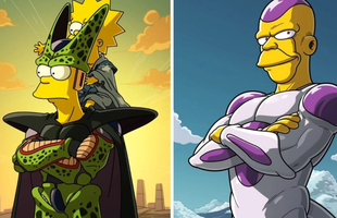 Điều gì xảy ra nếu người tạo ra The Simpsons vẽ các nhân vật trong Dragon Ball?