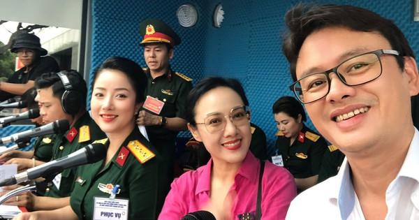 MC Hoài Anh hé lộ hậu trường của tổ thuyết minh lễ diễu binh, diễu hành A80