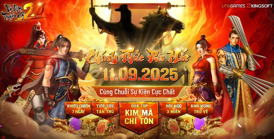 Võ Lâm Truyền Kỳ 2.0 PC hé lộ ngày ra mắt: Hành trình giang hồ trở lại