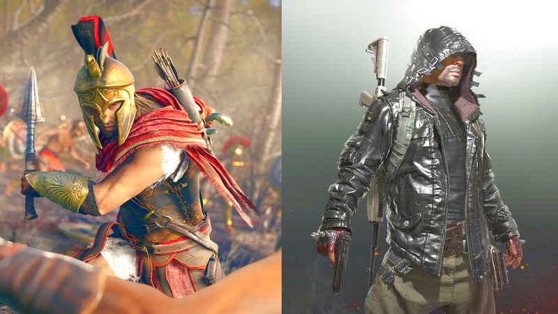 Assassin's Creed Odyssey lộ nhiệm vụ siêu độc chơi đúng kiểu PUBG