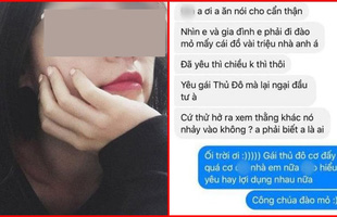 Cậy mình là gái Thủ đô, cô gái bắt bạn trai tỉnh lẻ phải tặng đồ hiệu dịp Trung thu: Yêu là phải đầu tư