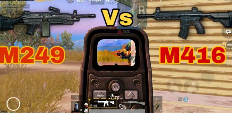 Giữa M249 và M416 thì đâu là khẩu súng tốt hơn trong PUBG Mobile?