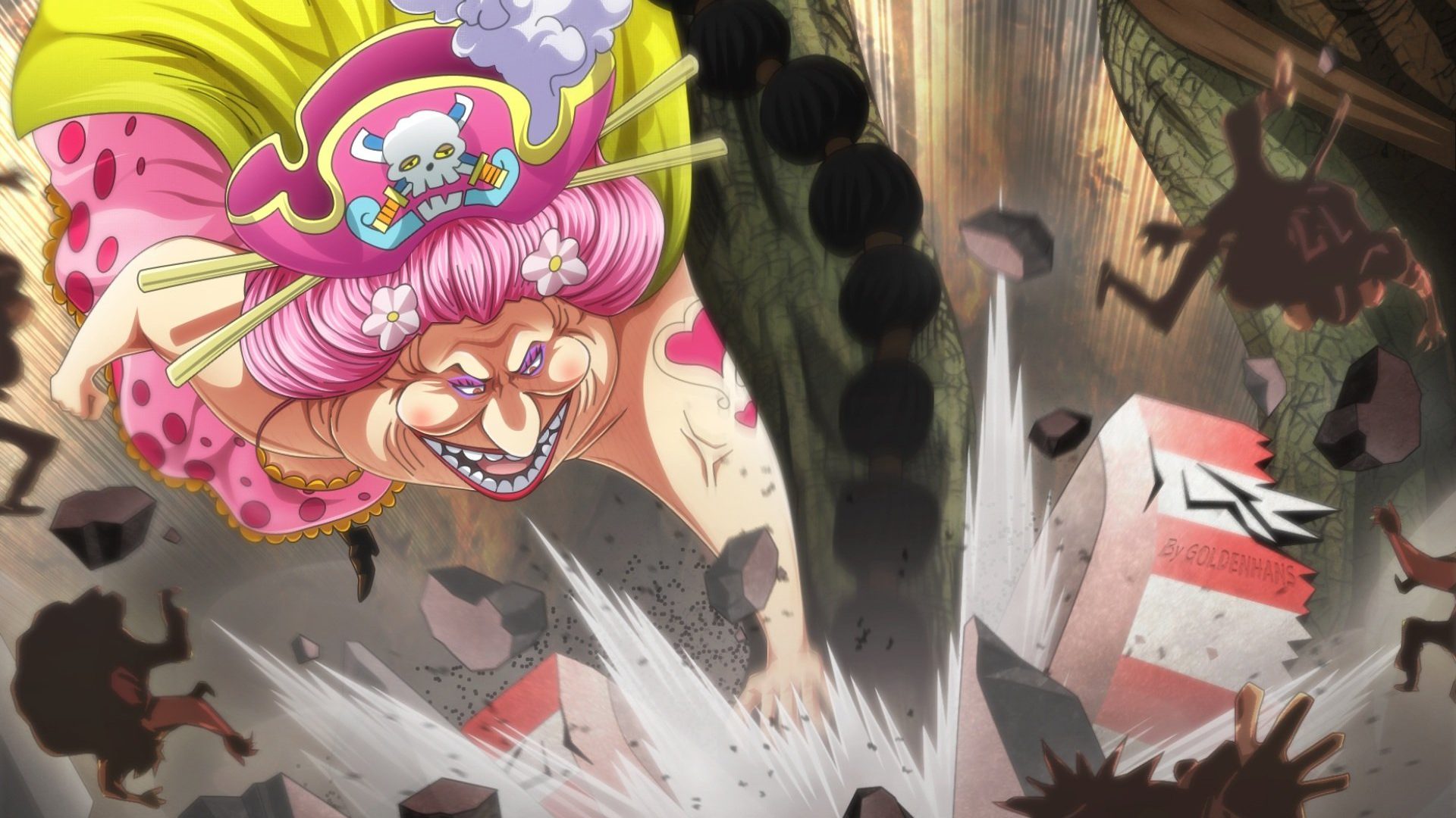 One Piece 944: Big Mom phẫn nộ trước lời khiêu khích của Queen