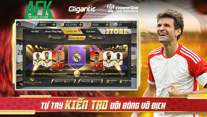 Game chiến thuật quản lý đội bóng Champion Pro Manager cập bến thị trường Việt Nam