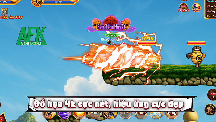 Làng Lá Origin 2 – Rise of Konoha game nhập vai trực tuyến màn hình ngang lấy chủ đề Naruto