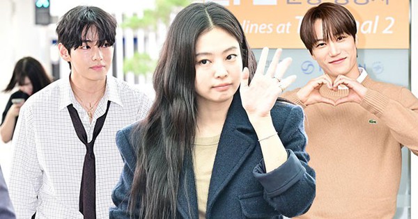 Bùng binh tình ái Jennie (BLACKPINK) - Kai (EXO) - V (BTS) đụng mặt, tạo nên cuộc hội ngộ lịch sử