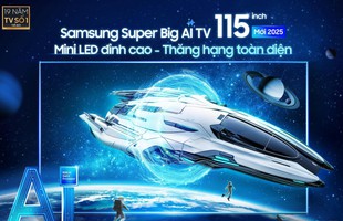 Người hâm mộ choáng ngợp khi xem Ngoại hạng Anh trên Samsung AI TV màn hình cực đại