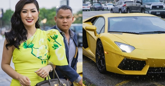 Nữ ca sĩ đeo nhẫn 30.000 USD, lái Lamborghini 500.000 USD về Việt Nam tuyên bố “gây sốc”