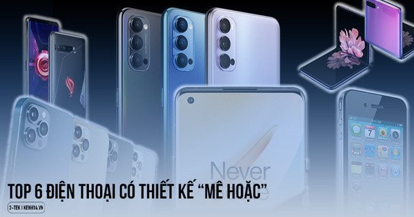 Không chỉ iPhone, nhiều smartphone khác cũng có thiết kế đẹp đến 