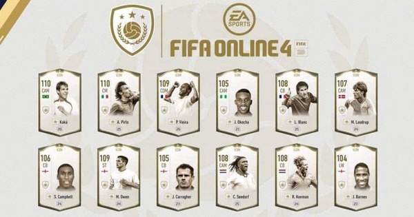 FIFA Online 4: Hàng loạt ICONS mới được cập nhật, Kaka, Vieira, Maldini đều có đủ