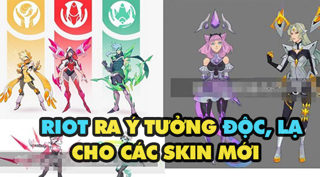 LMHT: Riot khảo sát các chủ đề trang phục mới, từ “5 anh em siêu nhân” đến “Cờ vua”