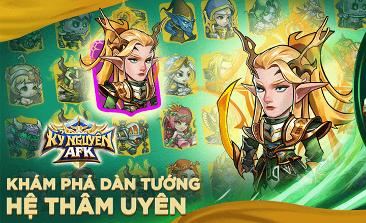 Kỷ Nguyên AFK - Game idle bối cảnh giả tưởng Châu Âu đặc sắc sắp ra mắt game thủ Việt