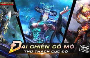 Sức mạnh vũ khí mới trên chiến trường Crossfire Legends tháng 12