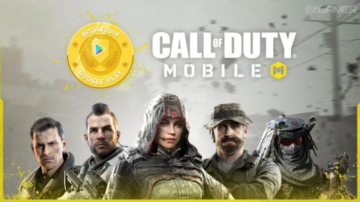 Call Of Duty Mobile nhận mưa giải thưởng năm 2019 từ Google Play