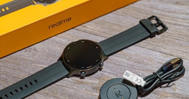 Đồng hồ thông minh Realme Watch S hỗ trợ 16 chế độ luyện tập, chuẩn IP68