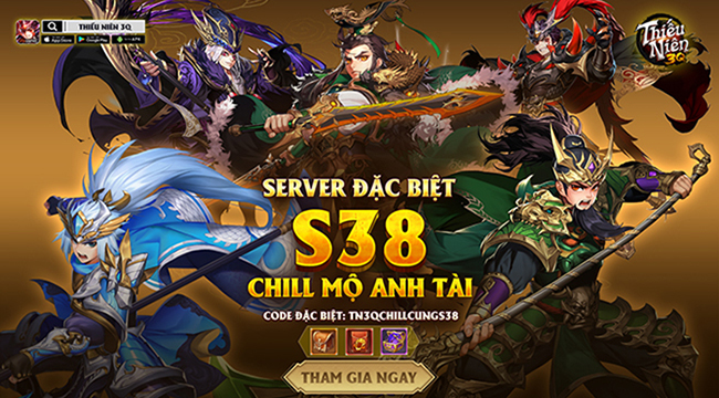 5/12 – Tròn 01 tháng tuổi, Thiếu Niên 3Q “chiêu đãi” game thủ bằng server đặc biệt S38