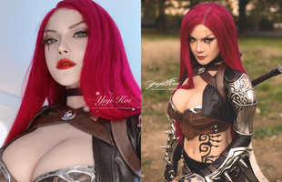 Nữ cosplayer hóa thân thành Ác Kiếm Katarina 