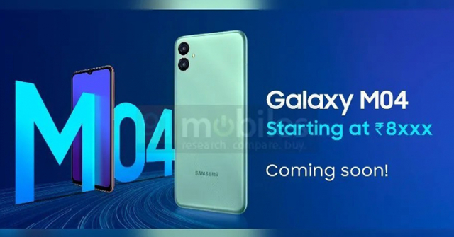 “Em út” Galaxy M04 lộ giá không thể thấp hơn