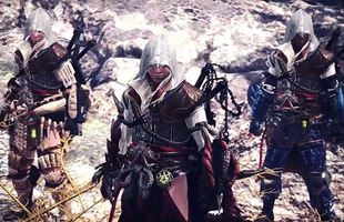 Assassin’s Creed bất ngờ xuất hiện trong thế giới Monster Hunter World