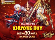 Mừng 1 tháng ra mắt, Đế Vương Bá Nghiệp tung server đặc biệt Khương Duy, tặng 999 Giftcode