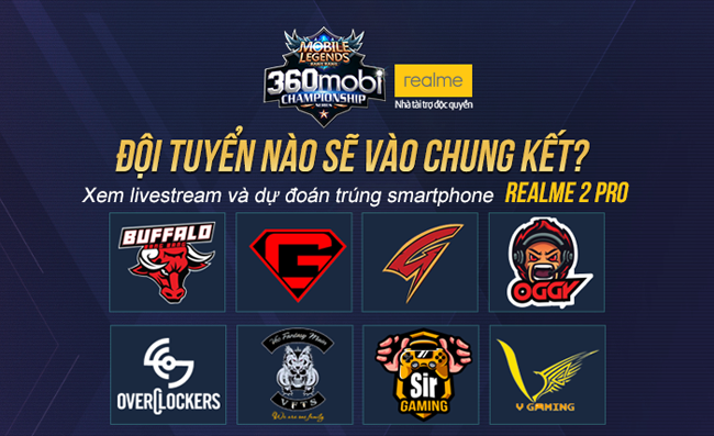 Cùng điểm qua thực lực các đội tuyển trước giờ G vòng Play-off giải Mobile Legends Bang Bang VNG