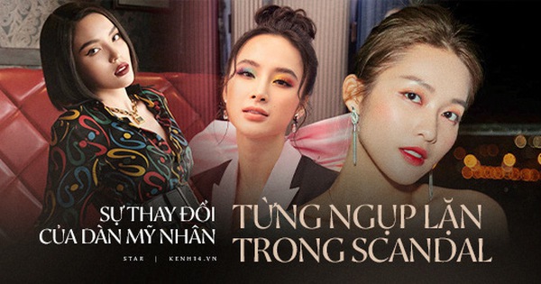 Sự thay đổi của dàn mỹ nhân từng ngụp lặn trong scandal: Khả Ngân, Kỳ Duyên gây dựng hình ảnh mới, bất ngờ nhất là Angela Phương Trinh