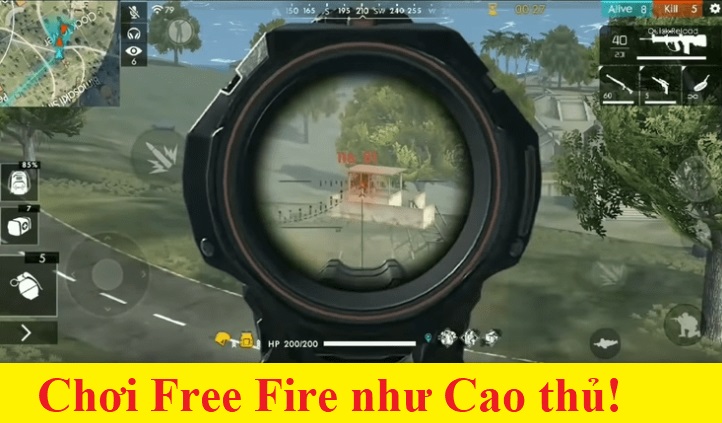 Mẹo và thủ thuật hay nhất để chơi Fire Free như một game thủ chuyên nghiệp - Phần 1