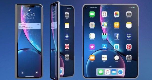 Nếu Apple sản xuất smartphone màn hình gập, chắc chắn nó sẽ không có nếp nhăn như Galaxy Fold