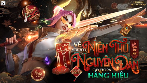 Ra mắt Vé Niên Thú Nguyên Đán 2021 – Chơi game nhận quà trị giá hơn 1500 RP chỉ với 200 RP từ 05/02 đến 09/03