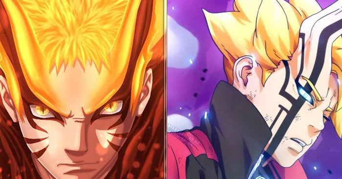 Boruto là vật chủ Momoshiki chỉ là hình thức parody tệ hại lại của Naruto và Cửu Vĩ