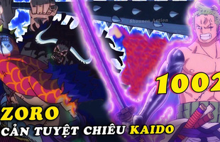 One Piece: Soi những chi tiết thú vị trong chap 1002, Zoro tái hiện lại tuyệt chiêu của Ryuma dùng để chém rồng năm xưa (P.2)