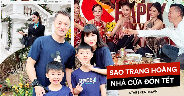 Sao Việt trang hoàng nhà cửa đón Tết: Ngọc Trinh rủ hội bạn decor biệt thự 40 tỷ, Tóc Tiên - Bảo Thanh và hội chị em trổ tài lựa hoa