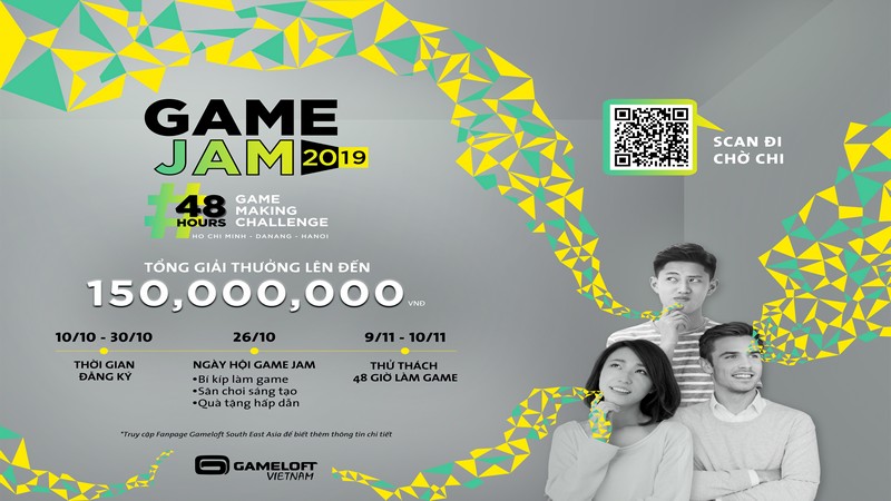 Ông lớn GAMELOFT khởi động Game Jam 2019 với tổng giải thưởng lên tới 150 triệu đồng