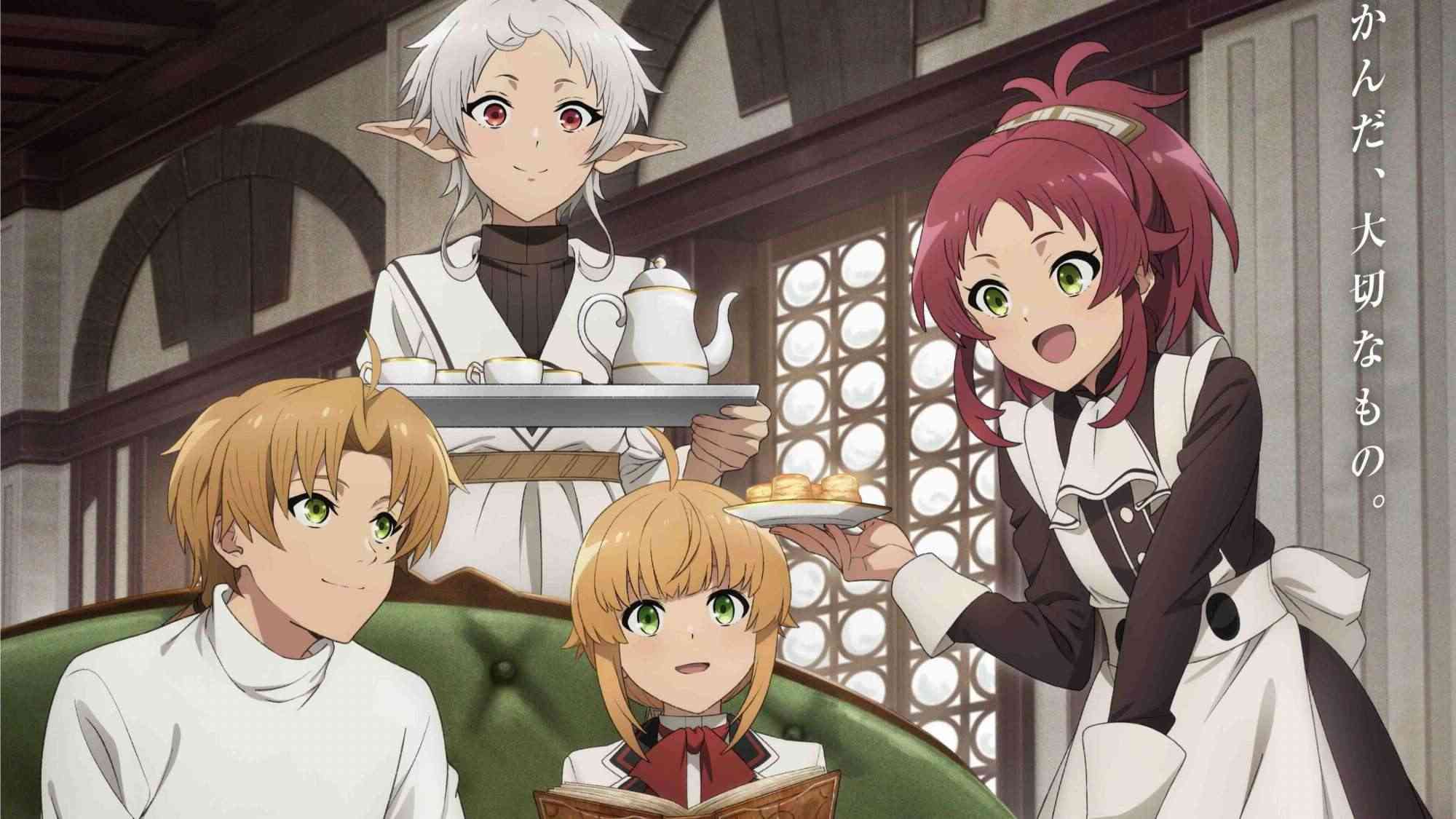 Mushoku Tensei ss2 Part 2 công bố ngày phát hành đi kèm trailer, poster mới