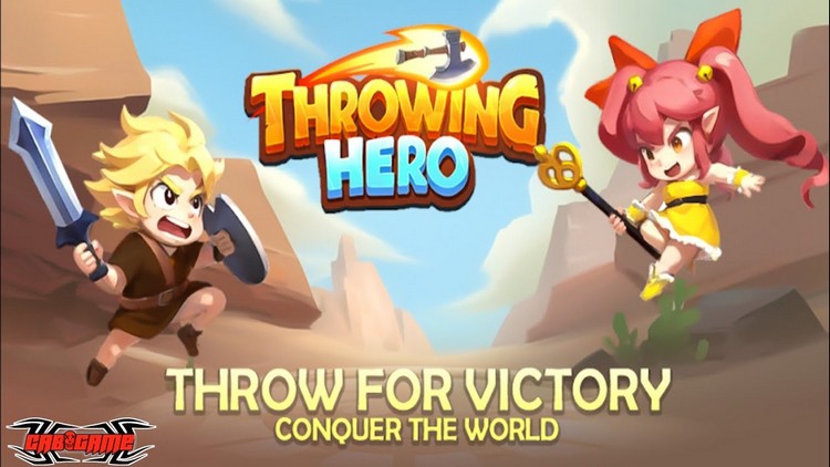 Throwing Hero - Game RPG nhàn rỗi hiện đã ra mắt trên Google Play Store