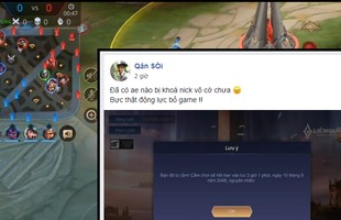 Game thủ Liên Quân Mobile bị khóa nick tới 2048 được khuyên: 