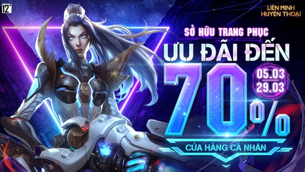 Cửa Hàng Cá Nhân quay trở lại – Sở hữu trang phục với ưu đãi đến 70% từ 05/03 đến 29/03